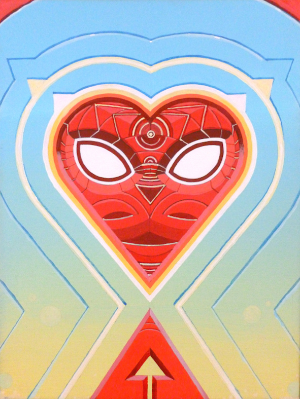 Lustro, akryl, 40 x 30 cm, 2013, 6.200 pln